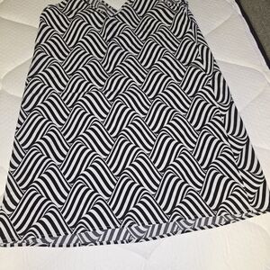 Stylish Black and White Women's Skirt